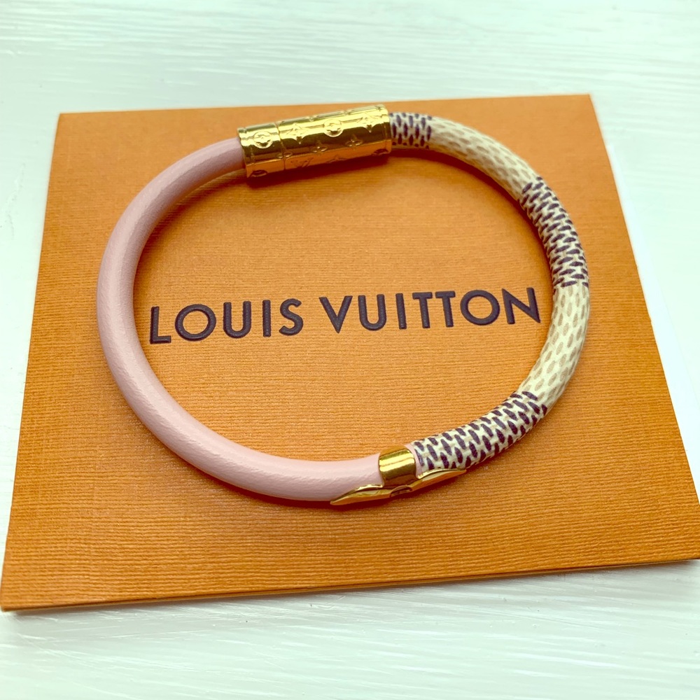 Louis Vuitton Daily Confidential Leather Bracelet